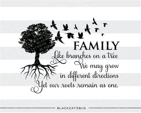 242 Family Tree Silhouette Svg Free SVG PNG EPS DXF File