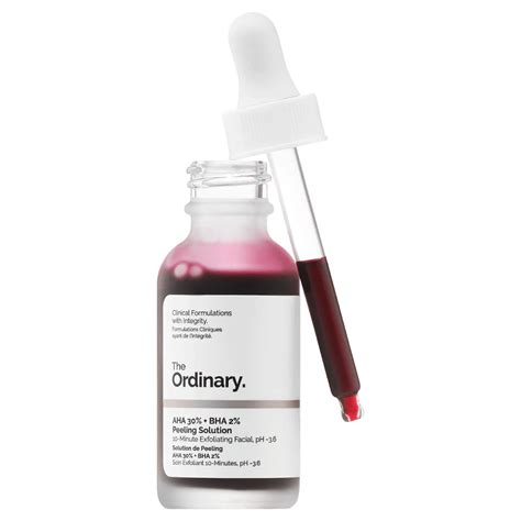 The Ordinary AHA 30% + BHA 2% Peeling Solution | Malaysia – Worthee ...