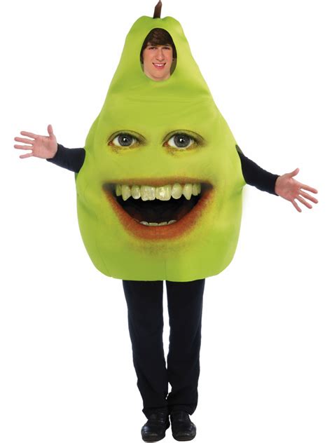 Adult Small Teen Size 40 Annoying Orange Pear Novelty Costume - Walmart.com - Walmart.com