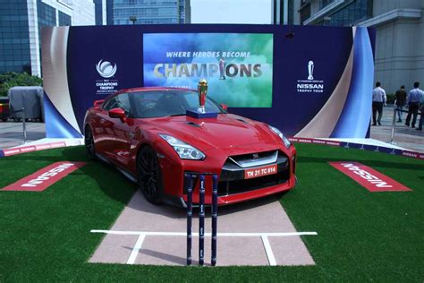 ICC Champions Trophy 2017: 'Nissan Trophy Tour' Concludes in Chandigarh