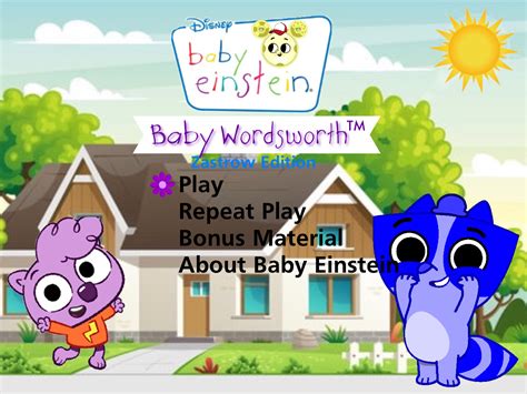 Baby Wordsworth Zastrow Edition menu by jaxbax12345 on DeviantArt