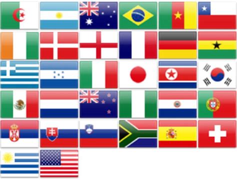 All+Flags+World+Cup+Team | Flags of the world, World country flags, World flags printable