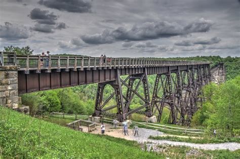 Kinzua Bridge (Kinzua Viaduct) - HistoricBridges.org