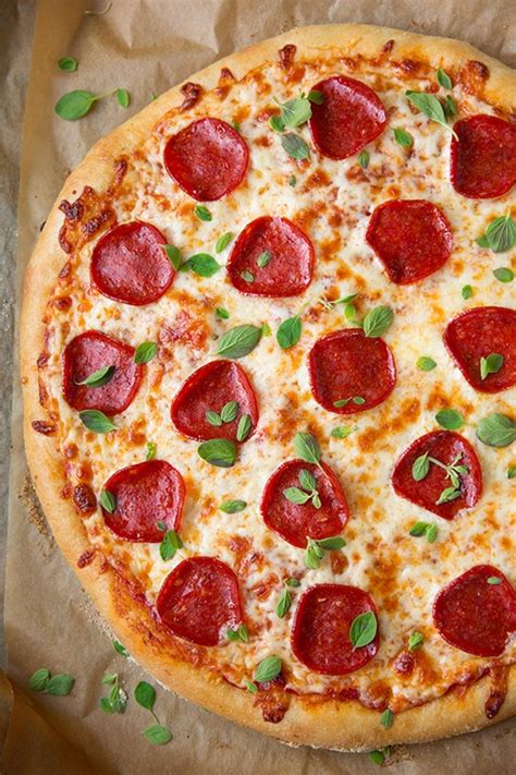 Pepperoni Pizza (Homemade Dough and Pizza Sauce Recipes) - Cooking Classy