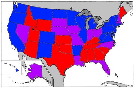 Political Maps Blog: Current U.S. Senate Map