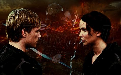 Peeta Mellark and Katniss Everdeen - Peeta Mellark and Katniss Everdeen ...