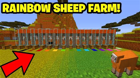 Sheep Farm Minecraft Build