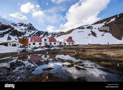 Museum building in Grytviken, South Georgia Stock Photo - Alamy