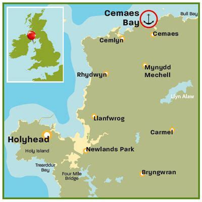 Cemaes is a city in Wales on Anglesey Island. This is where Devin grew ...