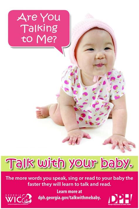 "Talk With Me Baby" Initiative | Georgia Department of Public Health ...