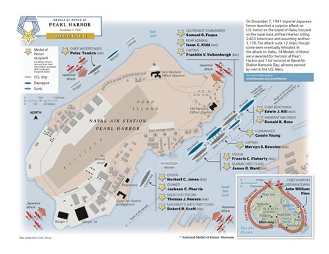 Pearl Harbor Map