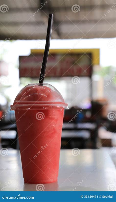 Watermelon shake stock image. Image of sweet, juice, refreshment - 33120471