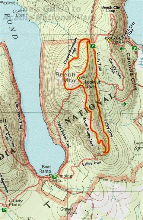 Beech Mountain Hiking Trails - Joe's Guide to Acadia National Park