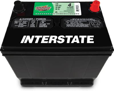 Download Interstate Powerfast® - Check The Date On An Interstate Battery PNG Image with No ...