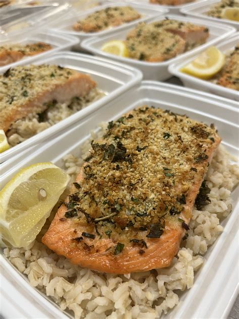 Garlic and Herb Salmon - Meal Prep Chef