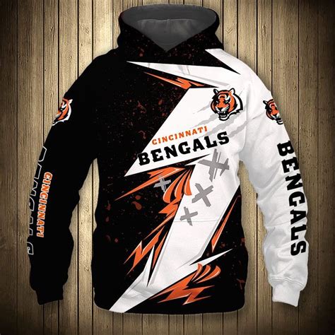 Cincinnati Bengals Hoodies Thunder graphic gift for men -Jack sport shop