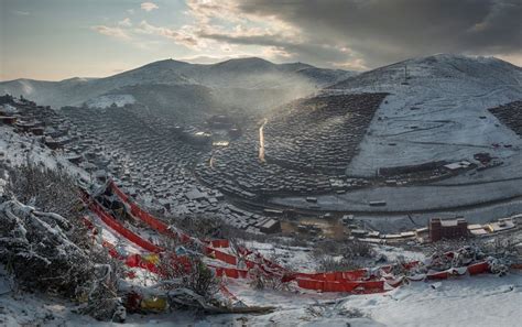 Top view Larung Gar by Sarawut Intarob - Photo 158571969 / 500px Aerial Photography, Landscape ...