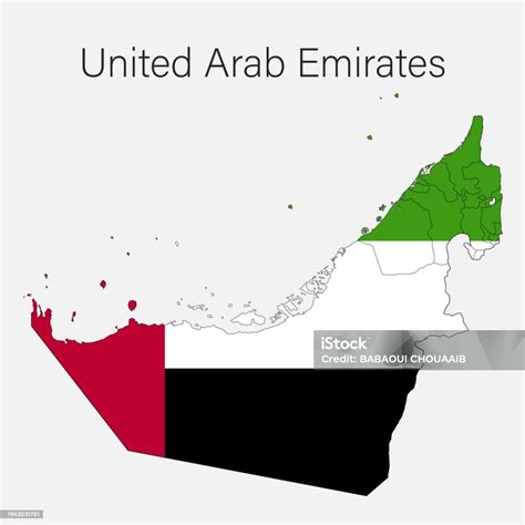 National Country Map With Regions States And Flag In Body Stock Illustration - Download Image ...