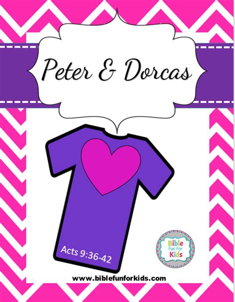 Peter and Dorcas | Bible Fun For Kids