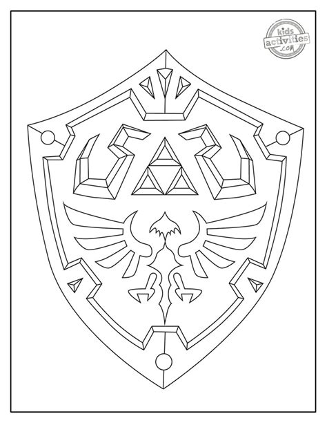 The Legend of Zelda Coloring Pages | KidsActivitiesBlog.com