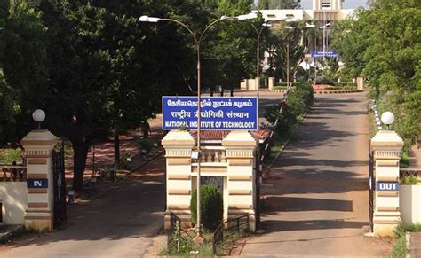 NIT Trichy Alumni To Contribute $ 3 Million For Research