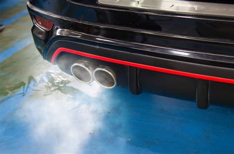 Premium Photo | Car exhaust smoke