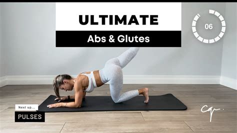 Ultimate Abs and Glutes Workout - No Equipment - Follow Along - Caroline Girvan