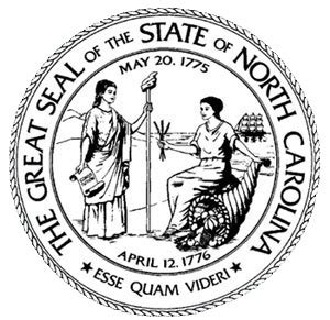 North Carolina State Seal History