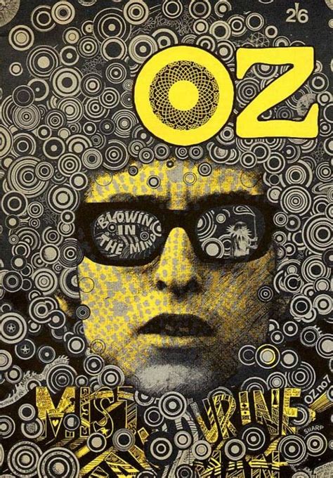 OZ magazine cover Blowing in the Mind: Bob Dylan, Mr. Tambourine Man by ...