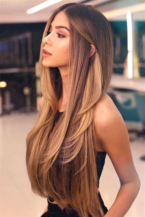 15 Trendy Hairstyles For Long Faces | Long face hairstyles, Long hair styles, Balayage brunette