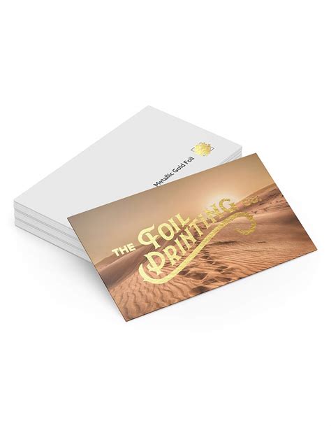 Gold Foil Business Card Printing | Luxury Business Cards