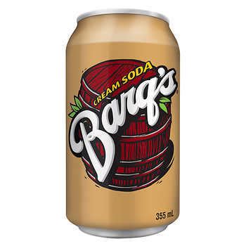 Barq’s Cream Soda Carbonated Soft Drink 24 x 355ml Cans Canadian - Soft ...