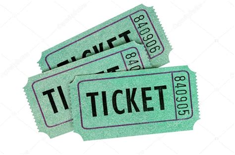 Green tickets Stock Photo by ©david_franklin 65955407