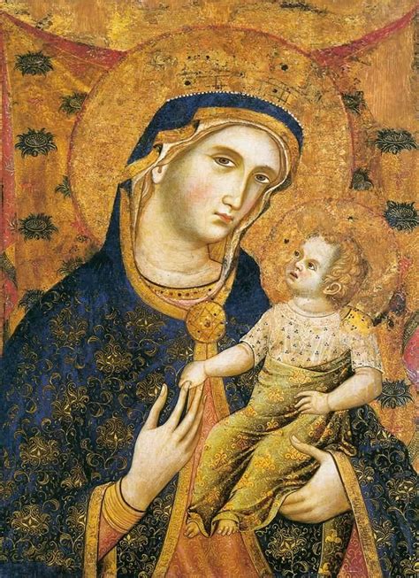 Stefano, di Sant'Agnese - Virgin and Child - Medieval & Gothic Art | Мадонна, Средневековье ...