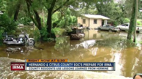 Flooded by Hermine, Crystal River residents use lessons to prep for ...