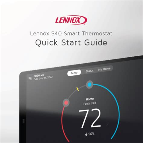 Charlotte Comfort Systems | Lennox S40 Thermostat Guide