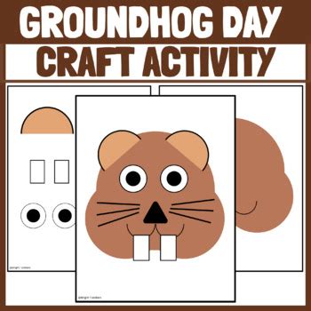 Groundhog Day Craft | Groundhog Day Bulletin Board Ideas | Groundhog ...