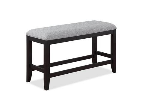 Crown Mark Frey 2716-BENCH Transitional Upholstered Counter-Height Dining Bench | Royal ...