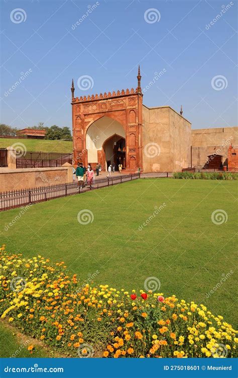 Agra Fort is a Historical Fort in the City of Agra Editorial Photo ...