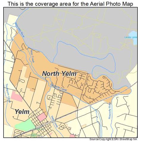 Aerial Photography Map of North Yelm, WA Washington