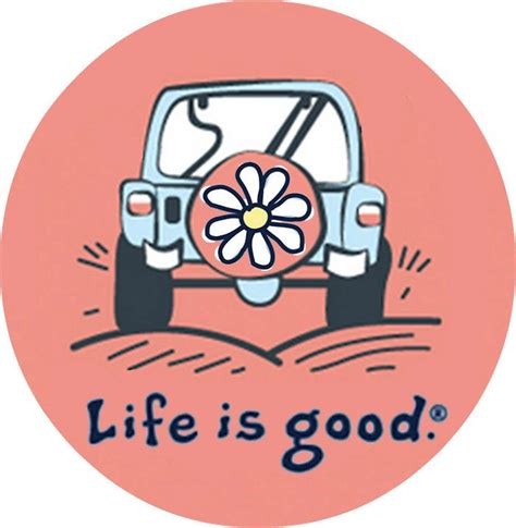 Life is good. | Parking spot painting, Computer sticker, Ivory ella stickers