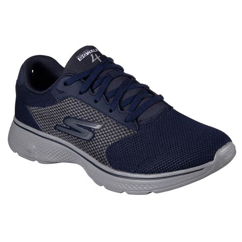 Skechers Go Walk 4 Lace Up Mens Walking Shoes - Sweatband.com