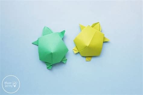 How to Make an Origami Turtle | Mombrite