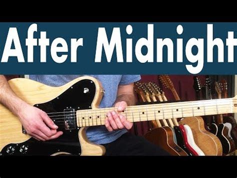 J.J. Cale After Midnight Guitar Lesson + Tutorial - YouTube | Guitar ...