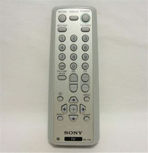 Sony WEGA TV Remote Control Rm-y194 Kv20fs120 Kv21fa310 Kv21fm120 for ...