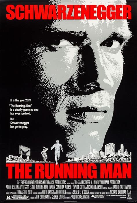 The Running Man Movie Poster (#1 of 5) - IMP Awards