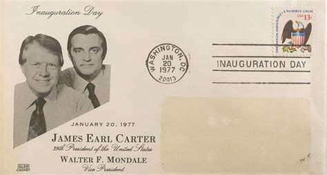 Jimmy Carter Inauguration Day 1977 First Day Cover | EstateSales.org