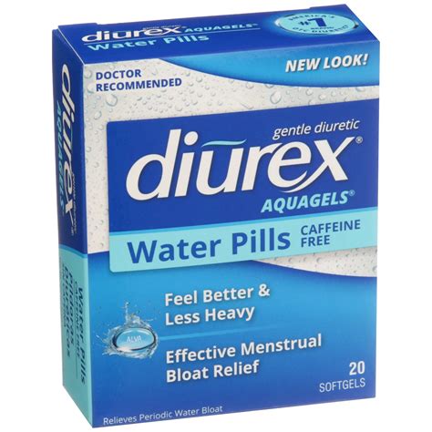 Diurex Multi-Symptom Diuretic Soft Gel Capsules - Shop Medicines & Treatments at H-E-B