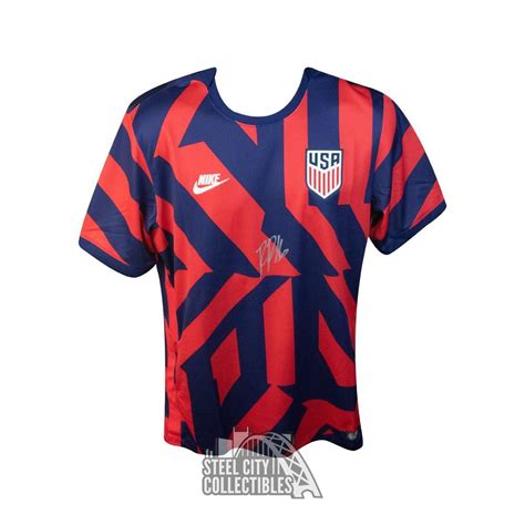 Ricardo Pepi Autographed Team USA Nike Soccer Jersey - BAS | Steel City Collectibles