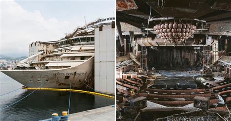 This Photographer Snuck Into the Wrecked Cruise Ship Costa Concordia ...